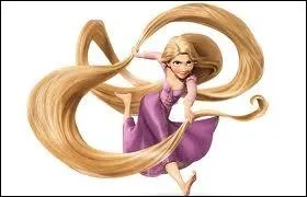 Qu'ont de particulier les cheveux de la Princesse Raiponce ?