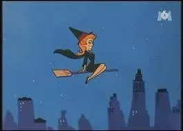 Quelle sorcire remue son nez avant de jeter un sort ?