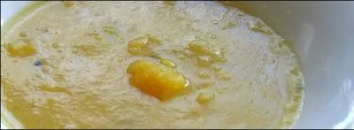 Par un hiver aussi terrible on commence le repas par la traditionnelle... .