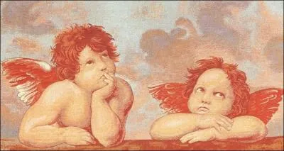 Les Chrubins (comprhension) : anges de sagesse, ils se caractrisent par l'tendue et la profondeur de leur connaissance. Ils sont associs  la couleur ?