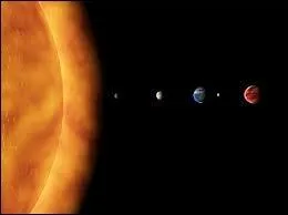  combien de km se situe Mars du Soleil ?