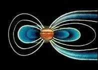 Le champ magntique de Jupiter est ?