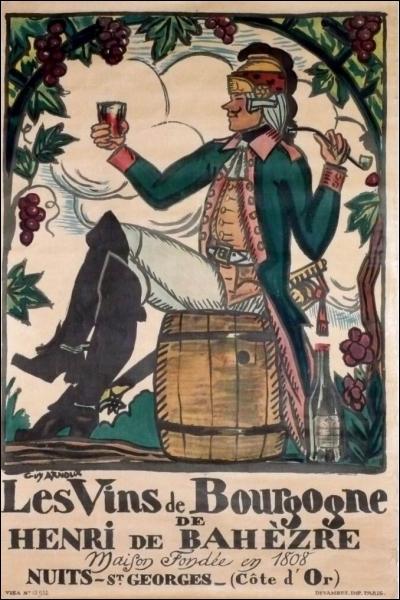 Publicit pour les grands vins de Bourgogne, lequel d'entre-eux n'en est pas un ?