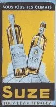 Quelle plante entre dans la composition de la suze ?