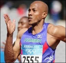 Ancien athlte namibien.