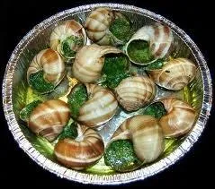 On sert les escargots par sries de ...