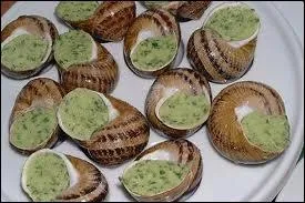 Avec quels escargots fait-on la recette au beurre persill ?