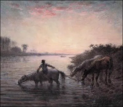 Qui a peint Bain des chevaux ?