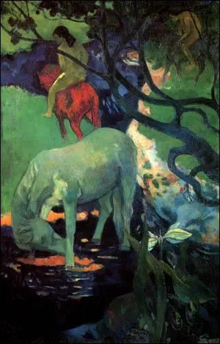 Qui a peint Cheval blanc ?