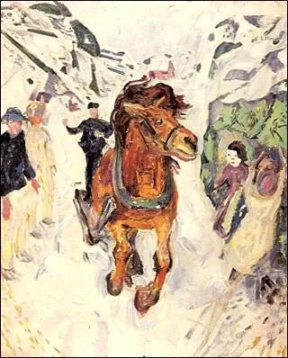 Qui a peint Cheval au galop ?
