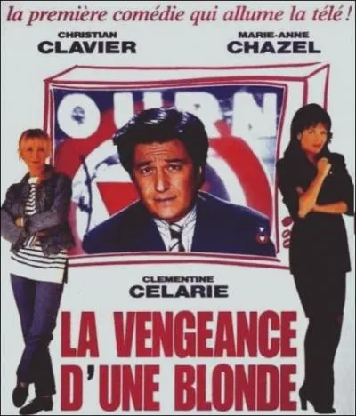 Qui incarne l'animateur de l'mission  Franc-jeux  une mission-vrit dans laquelle les stars du showbiz se mettent  nu, dans le film  La Vengeance d'une Blonde  ?