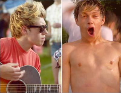 De quelle couleur est la bulle dans laquelle se trouve Niall ?