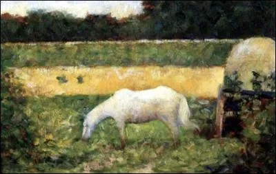 Qui a peint Cheval blanc ?