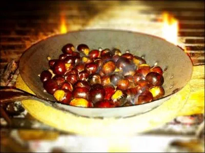  Tirer les marrons du feu .