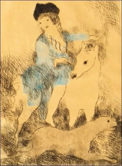 Qui a peint La promenade  cheval ?