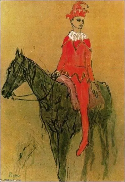 Qui a peint Arlequin sur un cheval ?