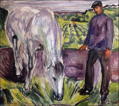 Qui a peint Homme avec un cheval ?