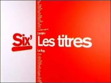 Aprs le six et bien d'autres, M6 a voulu faire un journal unique diffus en mi-journe et soire, comment s'appellent-ils depuis 2010 ?