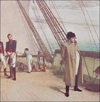 A bord de quel bateau, Napolon Ier fit-il comme prisonnier le voyage vers Sainte-Hlne ?