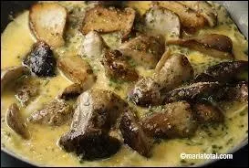 Il sera garni de dlicieux champignons :