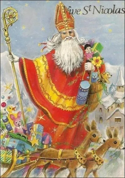 Demain le 6 décembre, je vous fais un cadeau. Qui vous l'apporte ?