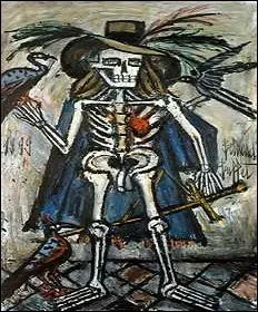 Art. Il était peintre détestant les peintres à ce que l'on dit. Un homme déjà âgé qui détestait la vieillesse. Atteint de Parkinson, il peignit sa mort avant de tirer sa révérence.