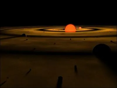 Qu'est-ce qui va permettre  toutes ces particules cosmiques de s'assembler sur un mme point pour former une plante ?