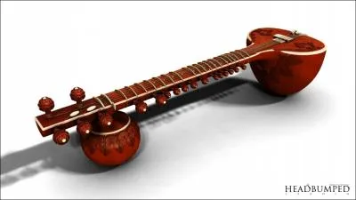 Le sitar (Inde) et le tr (Iran) font tous deux partie des instruments  cordes