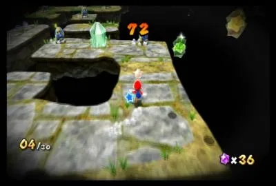 Dans le manoir stroboscopique du monde 6 :