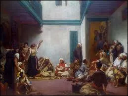Qui a peint  Noce juive dans le Maroc  ?