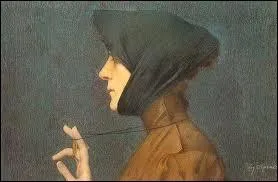 Qui a peint  La femme  la mdaille  ?