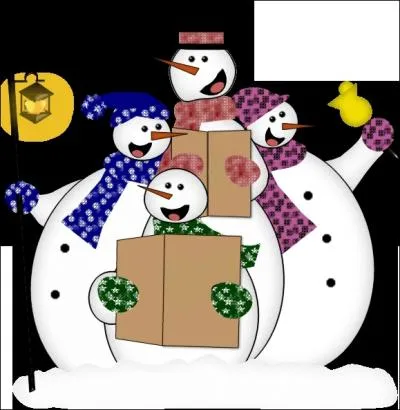 Ces petits bonshommes de neige sont phmres, brillent autant sous le soleil que sous la lune, et sont un moment de joie  fabriquer et  contempler. Quelle est leur saison ?