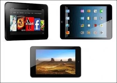 Quel est le point commun entre la Kindle Fire HD, le iPad mini, et la Nexus 7 ?