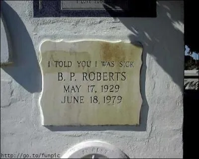 Bon l, c'est de l'anglais : il faut traduire l'expression inscrite sur la tombe.