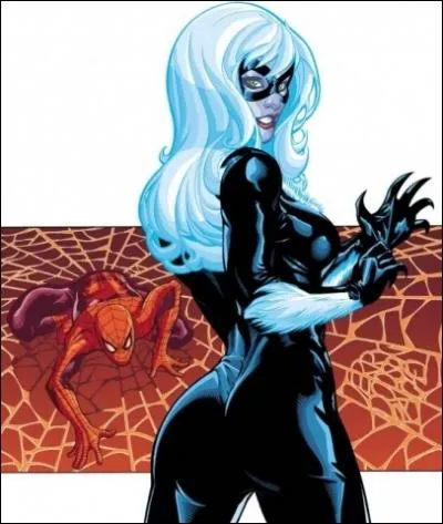 Quelle ancienne voleuse appele Felicia Hardy a abandonn le crime par amour pour Spider-Man et combattu ses ennemis avec lui pendant un temps avant que Peter Parker n'pouse Mary Jane Watson ?