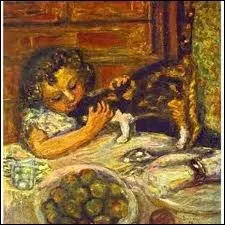 Qui a peint  Enfant au chat  ?