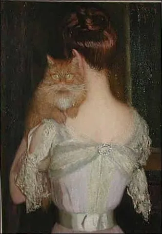 Qui a peint  Femme avec chat  ?