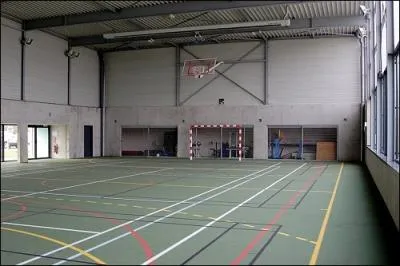 Dans une salle multisports, quelle ligne ne faut-il pas dpasser ?