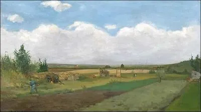 Qui a peint  Le lac dans la plaine  en 1873 ?