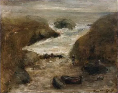  Belle le  serait une de ses premires toiles peintes en 1896 :