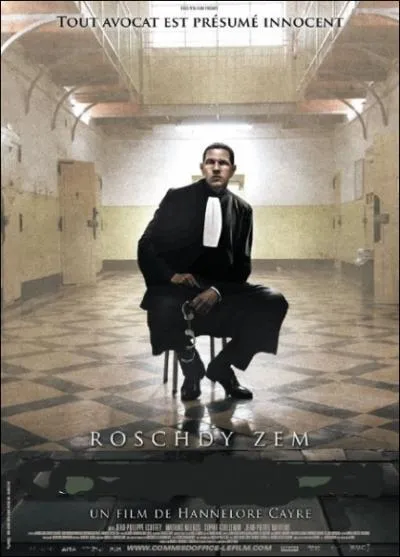 Drame franais caricatural sur l'univers de la dfense juridique, de Hannelore Cayre (2008) avec Roschdy Zem, Jean-Philippe Ecoffey, Mathias Mlekuz ... .