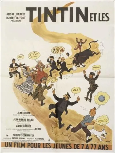 Un film d'aventures franco-espagnol de Philippe Condroyer, sorti en 1964, avec Jean-Pierre Talbot, Jean Bouise, Flix Fernandez ... .