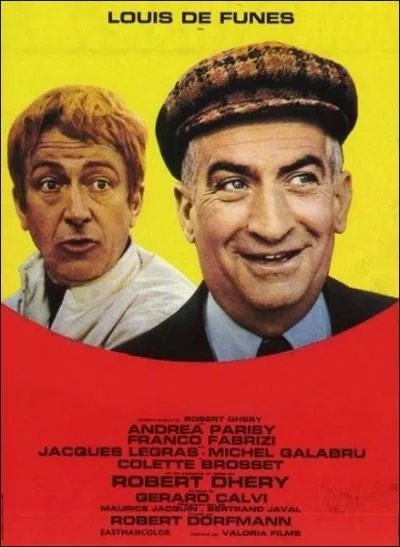 Un film qui fleure bon les annes 60 ralis par Robert Dhry en 1968 avec Louis de Funs, Robert Dhry, Colette Brosset, Andra Parisy ... .