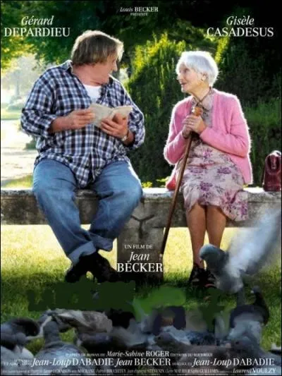 Une belle histoire filme par Jean Becker en 2010 avec Grard Depardieu, Gisle Casadesus, Maurane, Patrick Bouchitey ... .