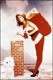 Voil une star que le pre nol a peut-tre prise pour assistante. Qui est-ce ?