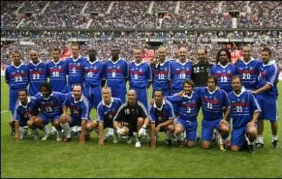 Champion du Monde 1998 , je mesure 1. 74m et j'voluais au Poste de milieu dfensif ?