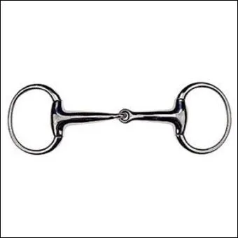 Qu'est-ce que la partie en mtal dans le filet du cheval ?