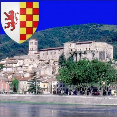 Commune du Vivarais dans le dpartement de l'Ardche : La Voulte sur... .