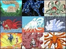 Il l'a divis en neuf bijuus. Indiquez leurs noms dans l'ordre :