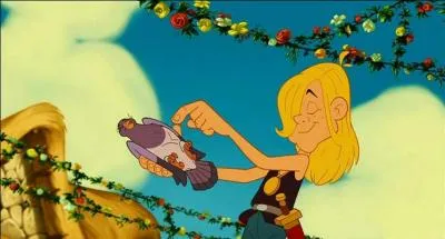 Comment, l'oiseau de ce gar�on se nomme-t-il ?